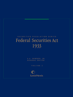 cover image of Federal Securities Act of 1933
